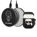 Karl Lagerfeld IKONIK CASE powerbanka pro AirPods - černá