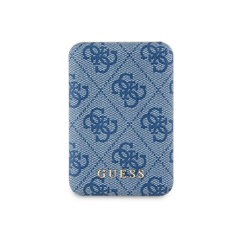 Powerbanka Guess GUPB5FP4EMGB 15W indukční 5.000mAh pro MagSafe - modrá/modrá