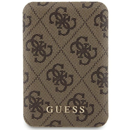 Guess GUPB5FP4EMGW powerbanka 15W MagSafe 5000 mAh - hnědá