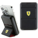 Powerbanka Ferrari METAL LOGO MagSafe 15W 10000 mAh - černá