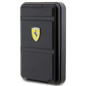 Powerbanka Ferrari METAL LOGO MagSafe 15W 10000 mAh - černá