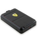 Powerbanka Ferrari METAL LOGO MagSafe 15W 10000 mAh - černá