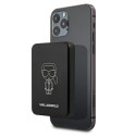 Powerbanka Karl Lagerfeld 3000mAh MagSafe – černá