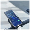 BASEUS SUKJA-01 Armor Mechanický držák telefonu na kolo/motorku, černý