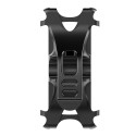 BASEUS SUMIR-BY01 Miracle Silikonový držák na kolo pro telefony 4-5,5", černý