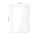 Ochranné sklo Tech-Protect GLASS FIT+ pro iPad Pro 11" 2024/2025 - č