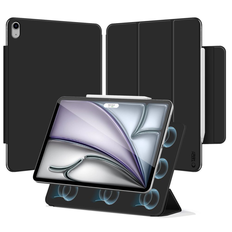 Kryt Tech-Protect SMARTCASE MAGNETIC pro iPad Air 13” 1/2/3/2024-2026 - black