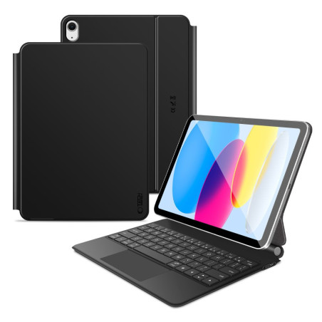 Tech-Protect SmartCase Magnetic + Keyboard pro iPad - black