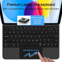 Tech-Protect SmartCase Magnetic + Keyboard pro iPad - black