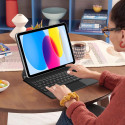 Tech-Protect SmartCase Magnetic + Keyboard pro iPad - black