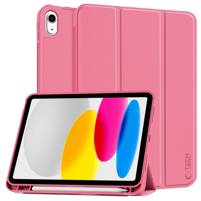 Pouzdro Tech-Protect SMARTCASE PEN pro iPad 10.9”/11” (2022/2025) - magenta