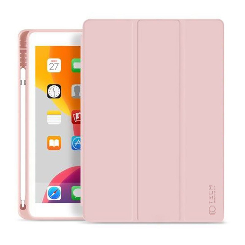 Pouzdro TECH-PROTECT SMARTCASE PEN pro iPad 10.2” 7 / 8 / 9 / 2019-2021 - růžová