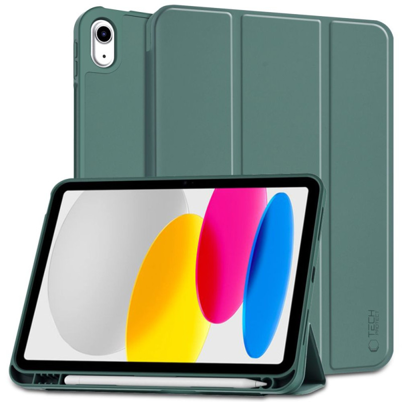 Pouzdro Tech-Protect TECH-PROTECT SC PEN IPAD 10.9” 10 / 2022 / 11” 11 / 2025 GREEN pro iPad - zelená
