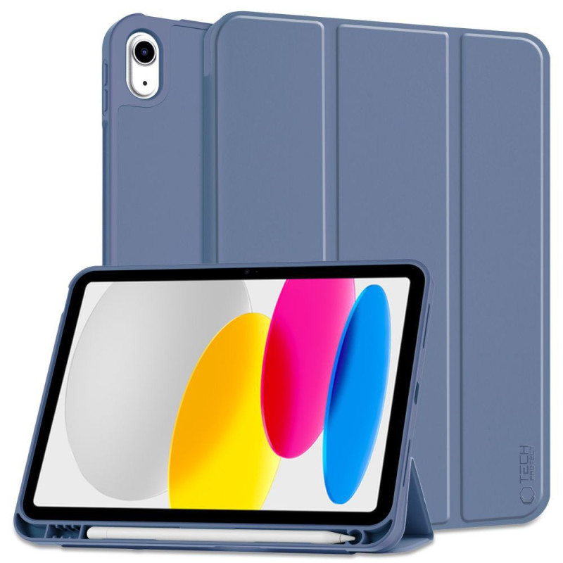 Pouzdro Tech-Protect SMARTCASE PEN pro iPad 10,9” / 10.2022 / 11” / 11.2025 - blue