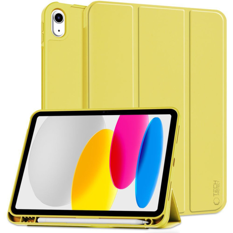 Pouzdro Tech-Protect SmartCase Pen pro iPad 10.9” / 10.2022 / 11” / 11.2025 - yellow