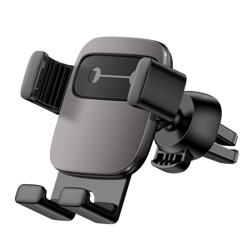 BASEUS SUYL-FK01 Cube Gravity držák telefonu do mřížky automobilu, se smajlíky, černý