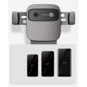 BASEUS SUYL-FK01 Cube Gravity držák telefonu do mřížky automobilu, se smajlíky, černý