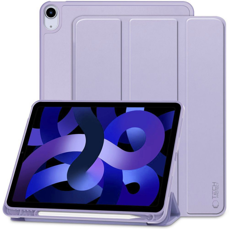 Ochranné sklo TECH-PROTECT SC pro iPad Air 10.9" 4 / 5 / 2020-2022 / 11" 6 / 7 / 8 / 2024-2026 - violet