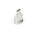 AG PREMIUM MCRT Miniaturní USB-C čtečka Micro SD karet, zlatá