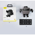 BASEUS SUYL-FK01 Cube Gravity držák telefonu do mřížky automobilu, se smajlíky, černý