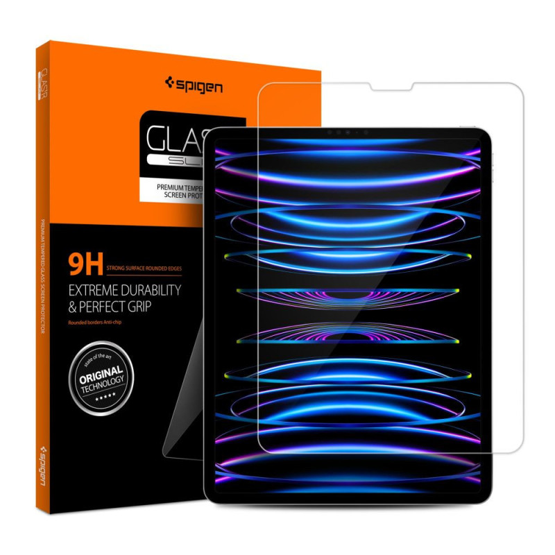 Ochranné sklo Spigen GLAS.tR Slim Tempered Glass pro iPad Air 4/5 a iPad Pro 11" - transparentní