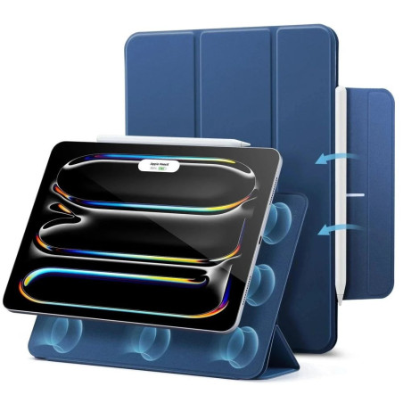 Kryt ESR Rebound Magnetic pro iPad Pro 13” - navy blue