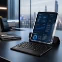 Pouzdro AmazingThing KeyLite Combo pro iPad Air 13 - černá