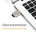 AG PREMIUM MCRT Miniaturní USB-C čtečka Micro SD karet, zlatá