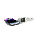 Tech-Protect QI15W-A32 3v1 MagSafe nabíječka - šedá