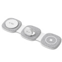 Tech-Protect QI15W-A32 3v1 MagSafe nabíječka - šedá