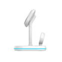 Tech-Protect QI15W-A27 3v1 MagSafe nabíječka - bílá