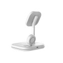 Tech-Protect QI15W-A27 3v1 MagSafe nabíječka - bílá