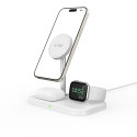 Tech-Protect QI15W-A22 3v1 MagSafe nabíječka - bílá
