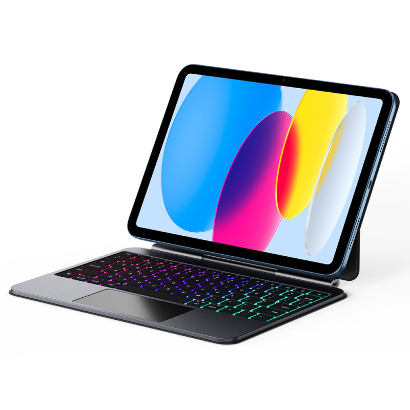 Pouzdro s klávesnicí Dux Ducis MK series pro iPad 10" (2022) i iPad 11" (2025) - černé