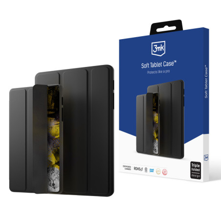 3mk PROTECTION Soft Tablet Case pro iPad Air 11 (M2/M3) – černá