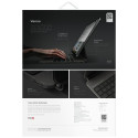 Pouzdro UNIQ VENO PRO MAGNETIC s klávesnicí pro iPad 13" - černé