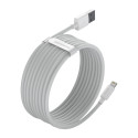 BASEUS TZCALZJ-02 Simple Wisdom Sada 2ks kabelů USB/Lightning 12W, 1,5m, bílý