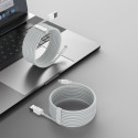 BASEUS TZCALZJ-02 Simple Wisdom Sada 2ks kabelů USB/Lightning 12W, 1,5m, bílý