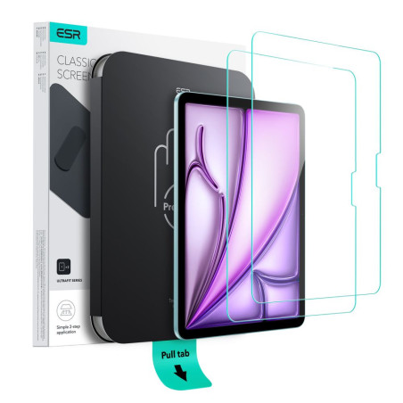Ochranné sklo ESR UltraFit 2-pack pro iPad Air 11" (2024/2025/2026)
