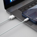 BASEUS TZCALZJ-02 Simple Wisdom Sada 2ks kabelů USB/Lightning 12W, 1,5m, bílý