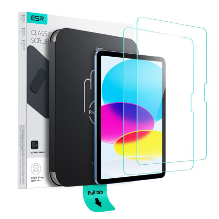 Ochranné sklo ESR UltraFit 2× pro iPad 10.9/11