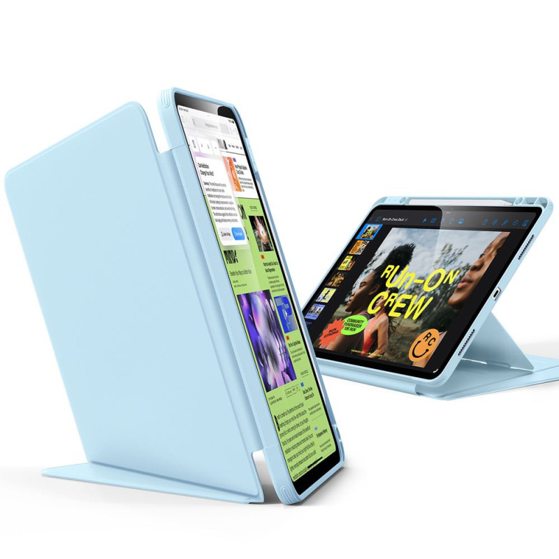 Kryt ESR FLIP HYBRID pro iPad Air 13" (2024/2025/2026) - modrá