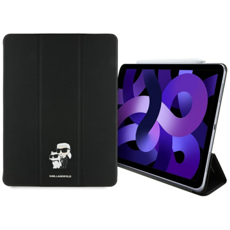Pouzdro Karl Lagerfeld SAFIANO MAGNETIC pro iPad Air 13" 2024 – čer