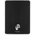 Pouzdro Karl Lagerfeld SAFIANO MAGNETIC pro iPad Air 13" 2024 – čer