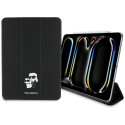 Pouzdro Karl Lagerfeld BOOK COVER pro iPad Pro 11" 2024 - černé