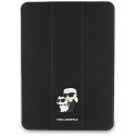 Pouzdro Karl Lagerfeld BOOK COVER pro iPad Pro 11" 2024 - černé