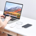 BASEUS TZCATLZJ-02 Simple Wisdom kabel USB-C/Lightning PD 20W, 1,5m, bílý, 2-pack