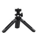 AG PREMIUM Mini teleskopický tripod se závitem 1/4" a čelistí pro telefon 4,5-7", černý