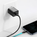 BASEUS TZCCSUP-B01 Super Si nabíječka s kabelem USB-C/Lightning a výkonem 20W, černá