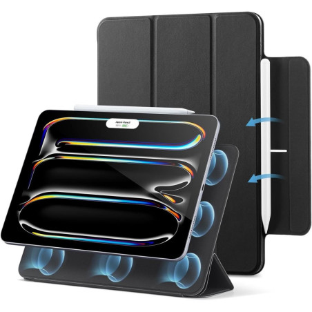 Kryt ESR Rebound Magnetic pro iPad Pro 13" 2024 – černý